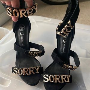 Jeffrey Campbell Brand New Sorry Not Sorry heels. 8.5